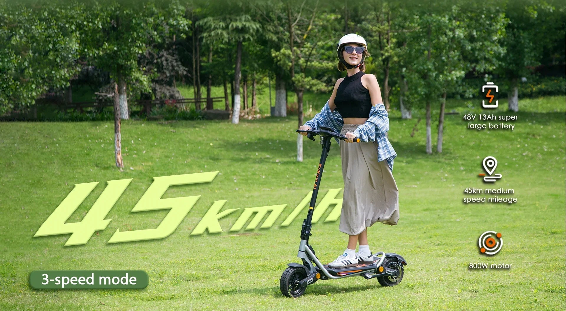 KuKirin A1 (UK) Foldable Electric Scooter Review|800W Motor, 45KM Range, 45KM/H Max Speed