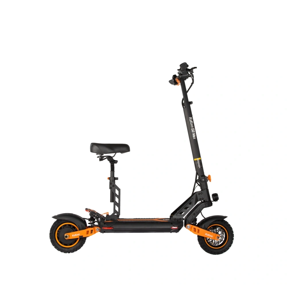 Trottinette électrique pliable KuKirin G2 Max avec siège | Moteur 1000W, batterie 48V 20Ah, autonomie 70km, vitesse max 55km/h, pneus pneumatiques 10"