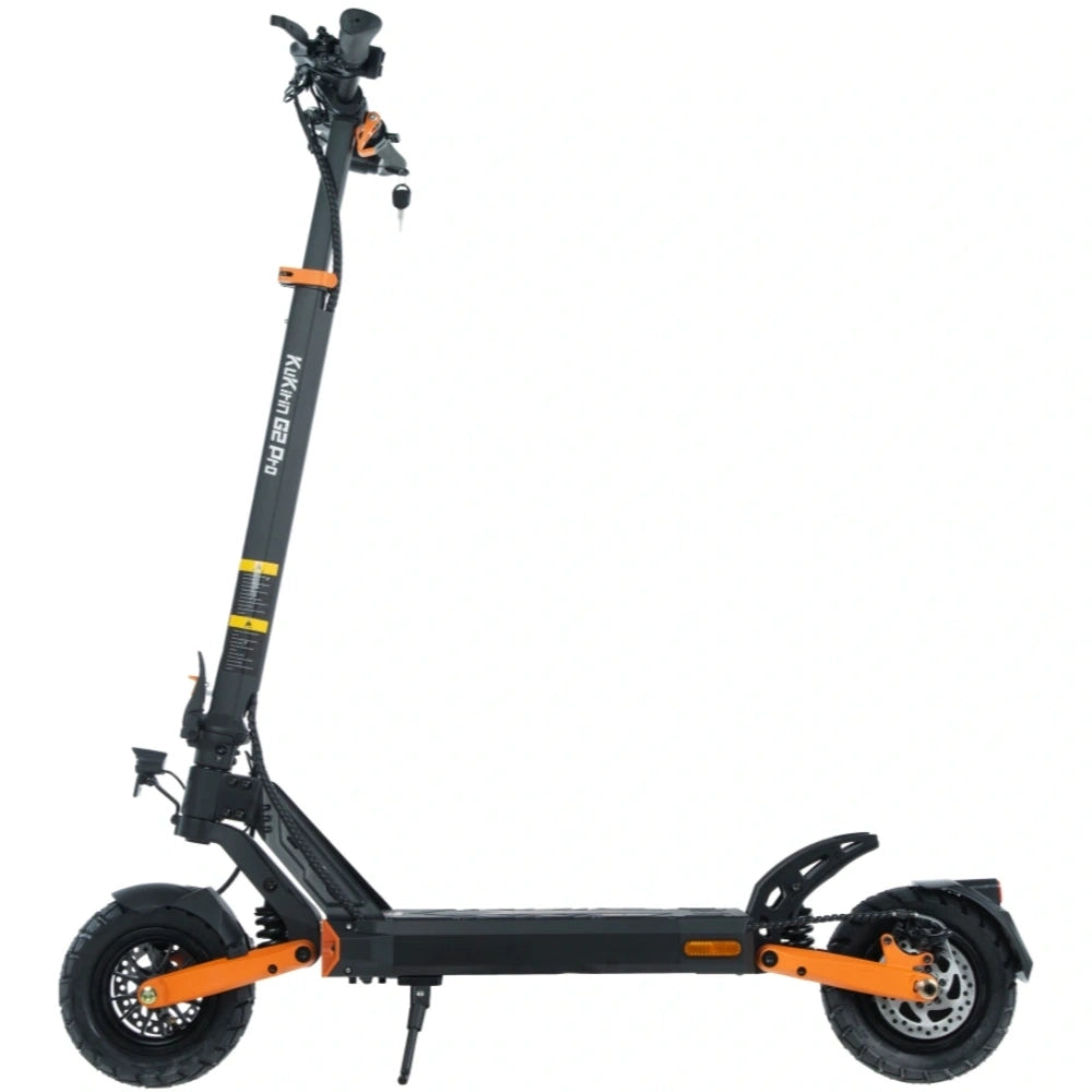 KuKirin G2 Pro Foldable Electric Scooter with Seat | 600W Motor, 48V 15.6Ah Battery, 58km Range, 45km/h Max Speed, 9" Vacuum Tires