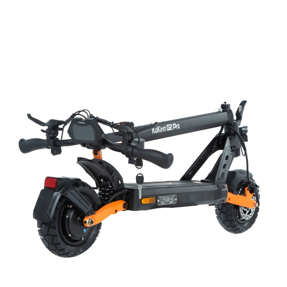 Trottinette électrique pliable KuKirin G2 Pro avec siège | Moteur 600W, Batterie 48V 15.6Ah, Autonomie 58km, Vitesse Max 45km/h, Pneus sous vide 9"