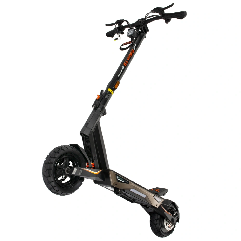 Monopattino elettrico KuKirin T3 con luci ambientali dinamiche | Motore da 800W, Batteria 48V 15.6Ah, Autonomia 58km, Velocità massima 45km/h, Pneumatici sottovuoto da 10"