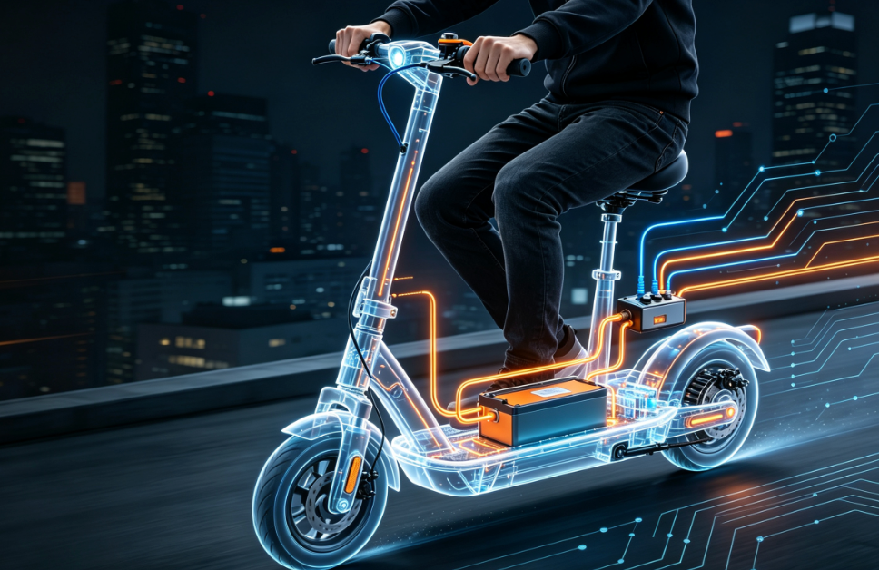 What Happens Inside an Electric Scooter When You Twist the Throttle?