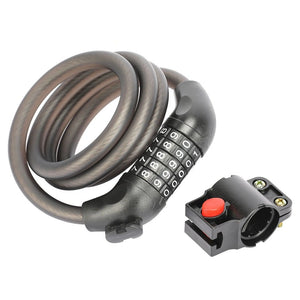 Electric Scooter Combination Cable Lock｜Secure and Convenient Anti-Theft Protection