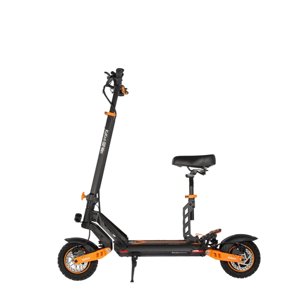 Trottinette électrique pliable KuKirin G2 Max avec siège | Moteur 1000W, batterie 48V 20Ah, autonomie 70km, vitesse max 55km/h, pneus pneumatiques 10"