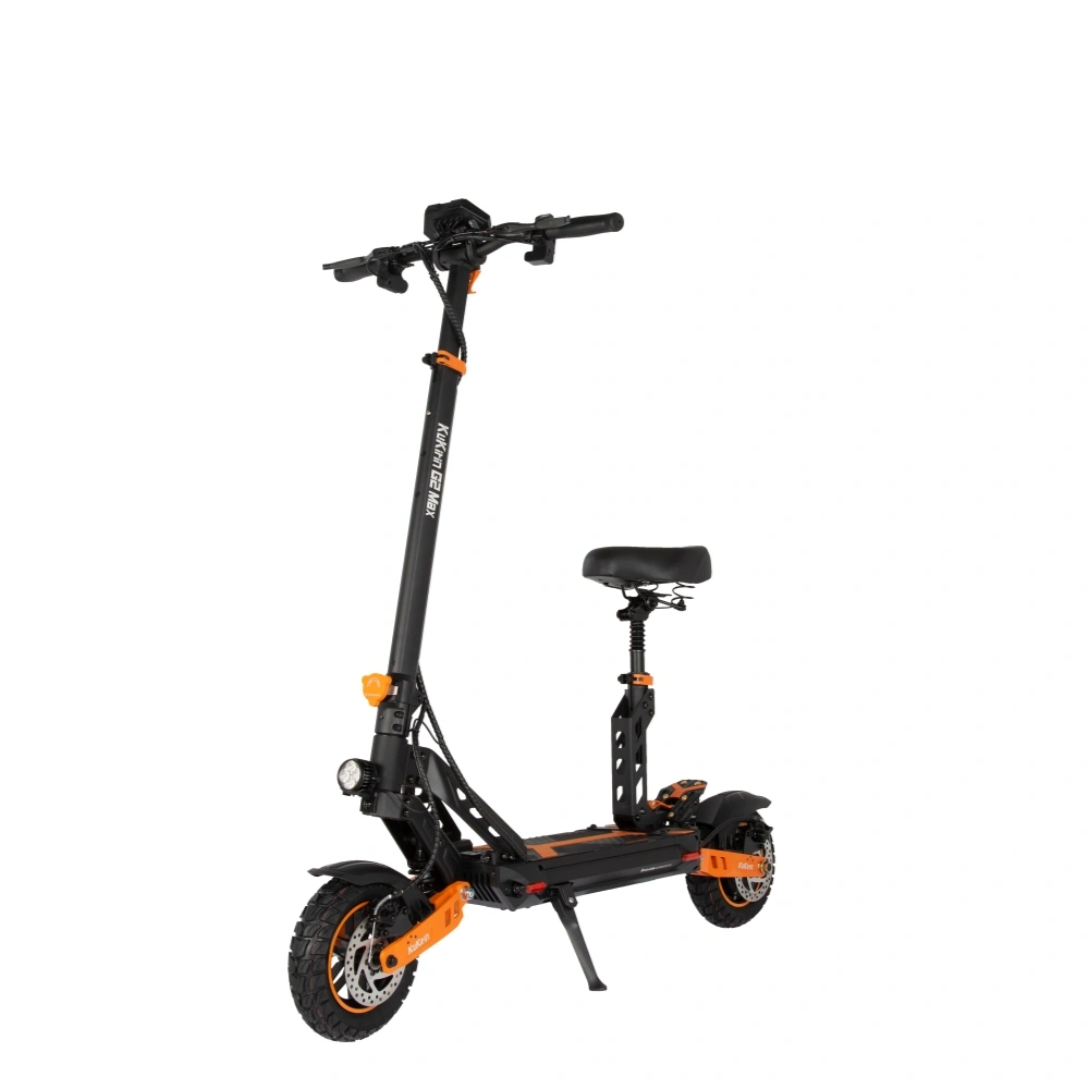 Trottinette électrique pliable KuKirin G2 Max avec siège | Moteur 1000W, batterie 48V 20Ah, autonomie 70km, vitesse max 55km/h, pneus pneumatiques 10"