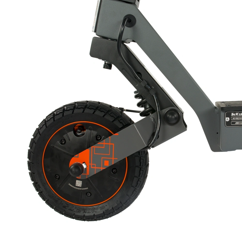 Monopattino Elettrico KuKirin G2 Ultra (UK) Dual Motor | Motori 2x800W, Batteria 48V 18Ah, Autonomia 55km, Velocità Massima 50km/h, Pneumatici Sottovuoto da 10", Sospensione a Sbalzo