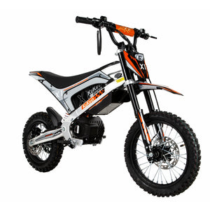 Vélo tout terrain électrique KuKirin X1 | Moteur central de pointe 2000 W, batterie amovible 48 V 20,8 Ah, vitesse max 50 km/h, pneus tout terrain 14"/12"